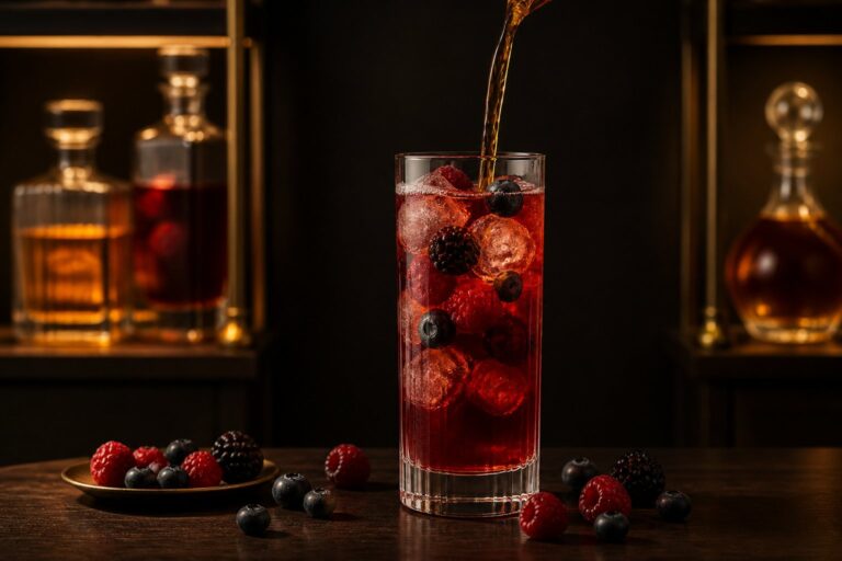 Explosion de saveurs aux fruits rouges