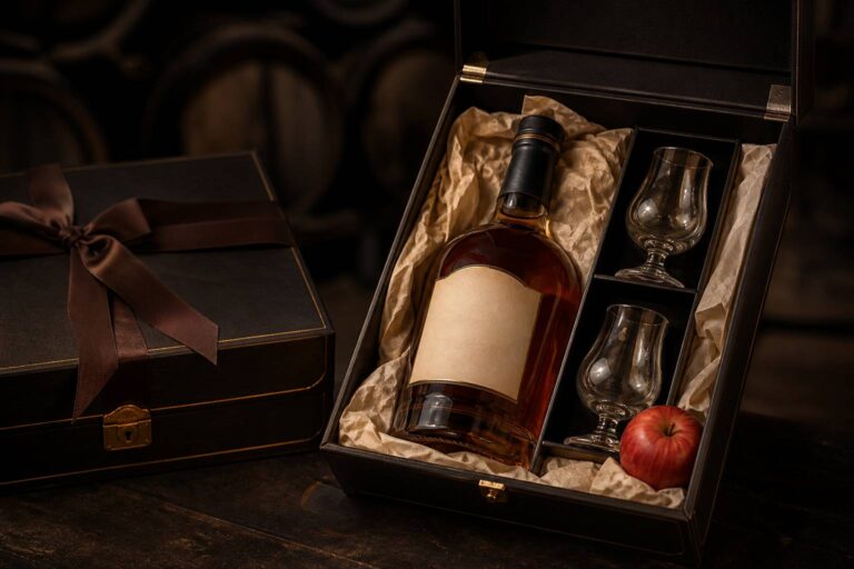 Idée cadeau calvados : coffrets et flacons d&rsquo;exception