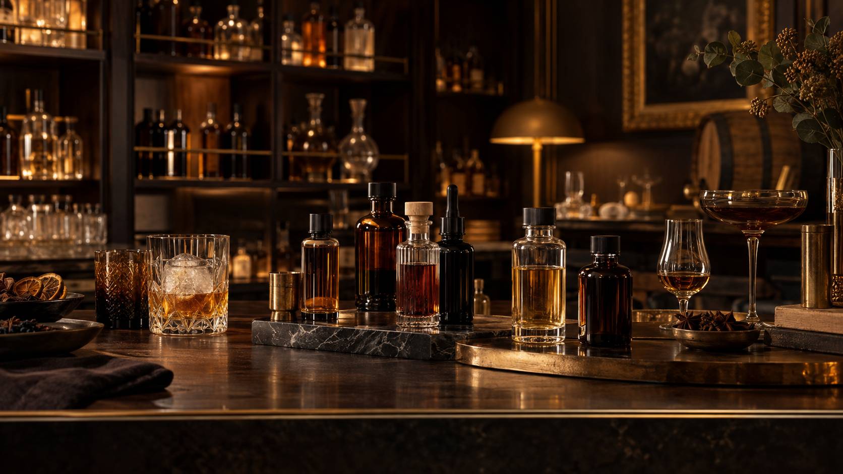 Illustration éditoriale du sujet : Angostura, Peychaud’s... Et si on découvrait aussi les bitters Mole ?