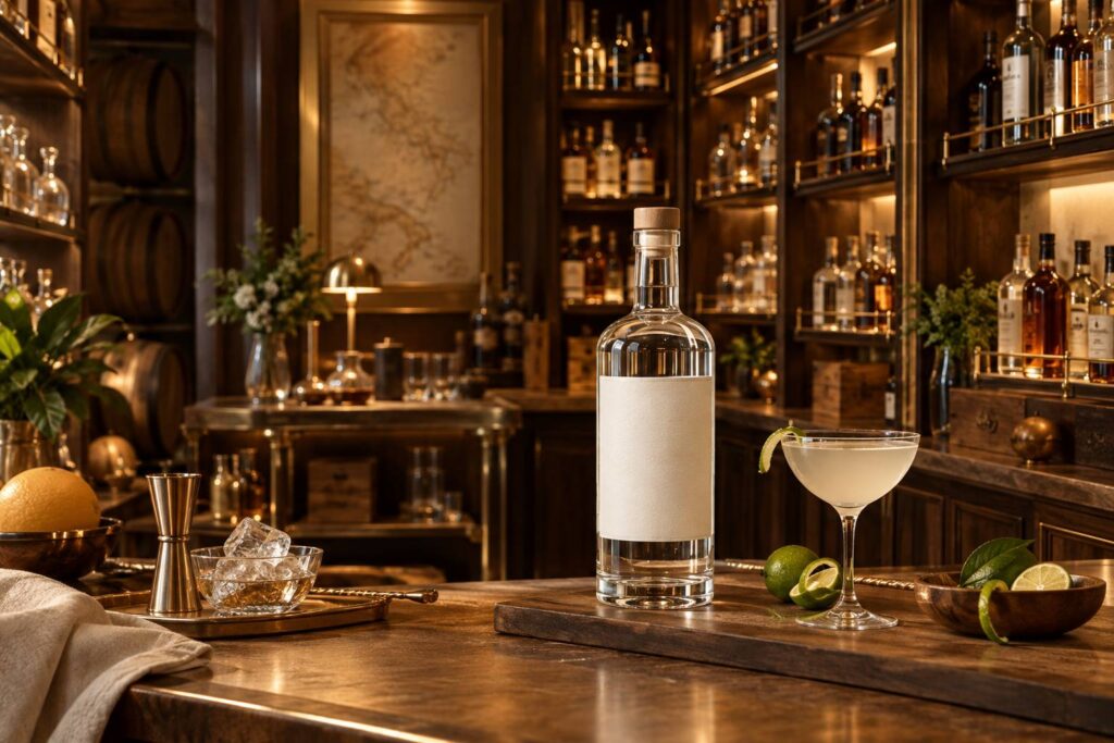 Illustration éditoriale du sujet : Bacardi Carta Blanca : Le Rhum Blanc Supérieur par Excellence
