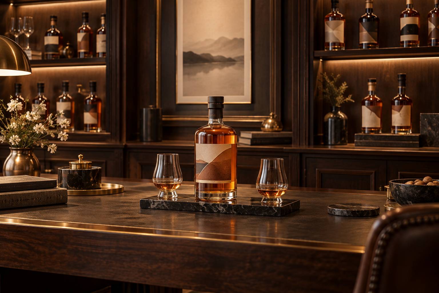 Illustration éditoriale du sujet : Chivas Regal : L'Excellence Vieillie 25 Ans du Scotch Whisky Blend