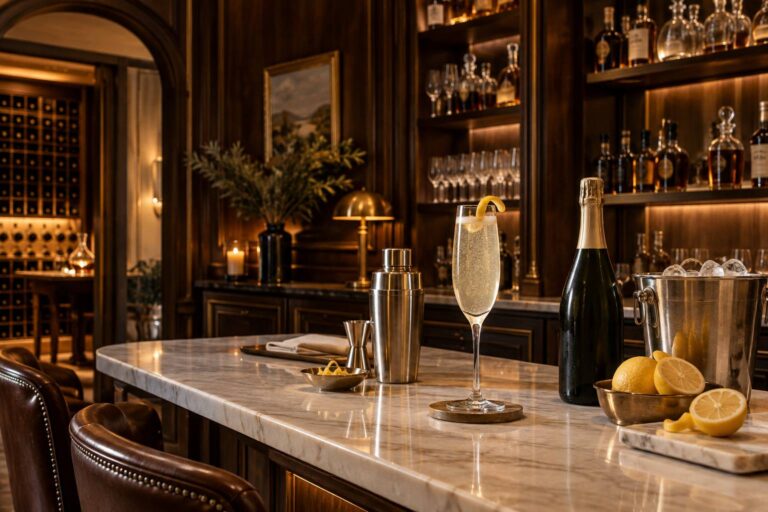 French 75 : L&rsquo;élégance pétillante d&rsquo;un cocktail emblématique