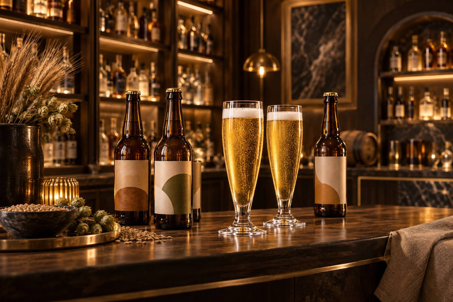 Illustration éditoriale du sujet : Medalla Light : La bière rafraîchissante qui séduit les amateurs