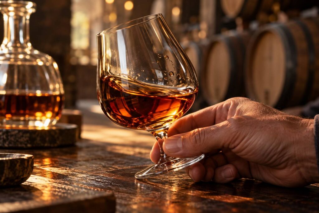 Illustration de détail sur le sujet : Cognac hors d’âge : au-delà du XO